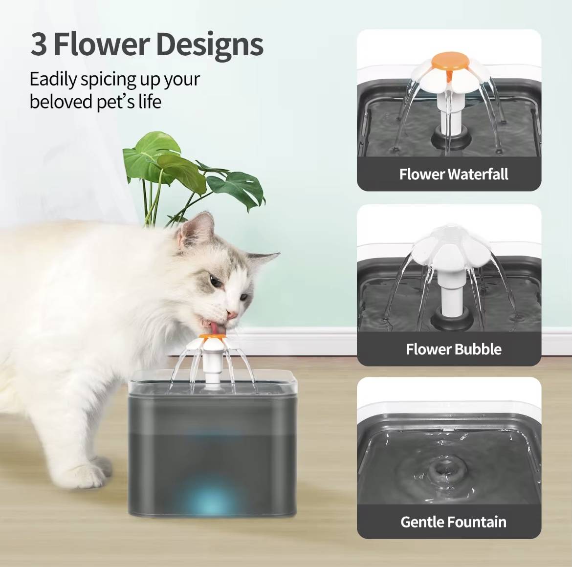 Reynpet E-Automated Pet Water Fountain - Image 3